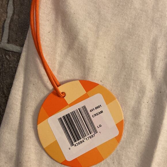 NWT Rokit No Problem Long Sleeve Tee in Cream Sz Large - Picture 7 of 13